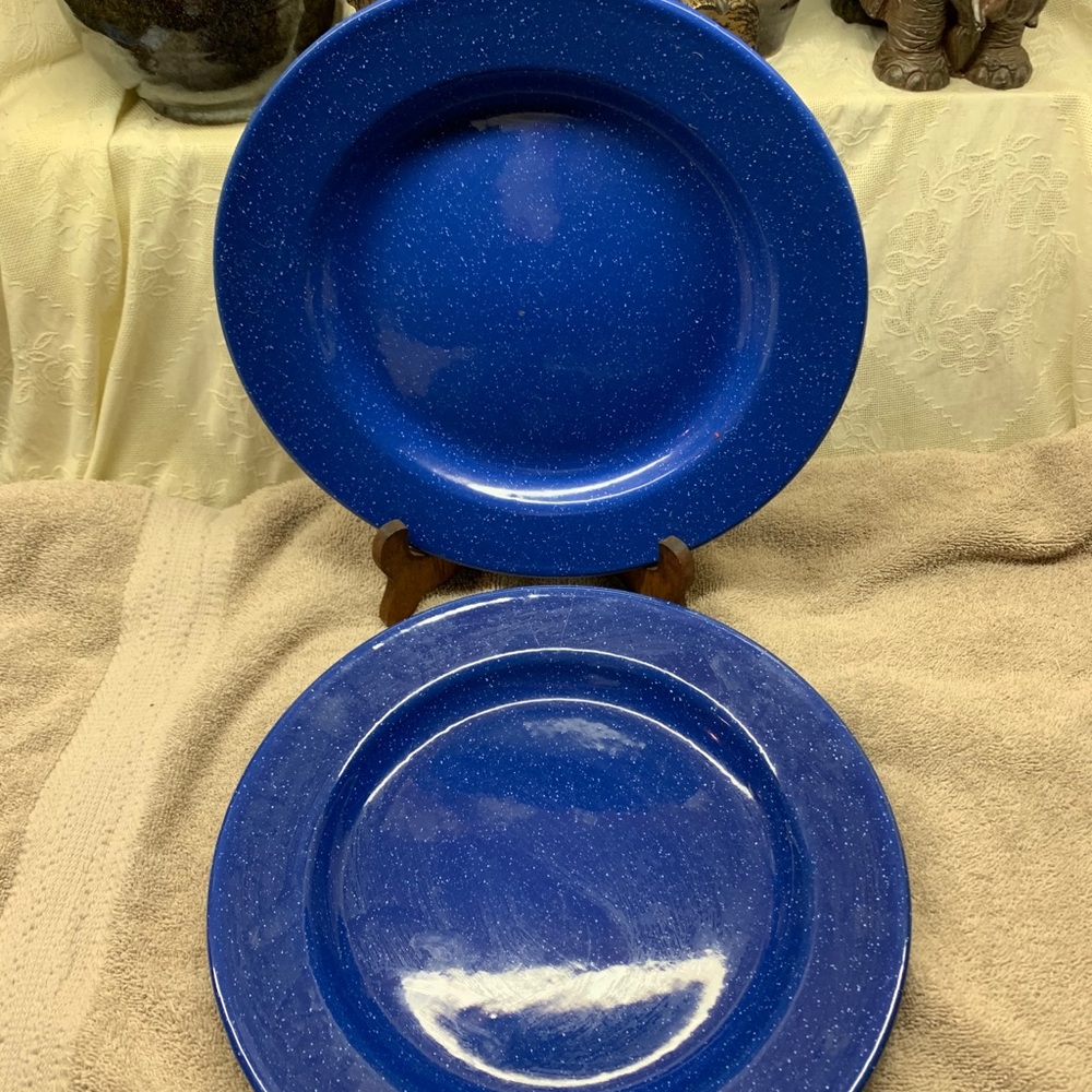 Vtg 3 piece Enamel Dishes Set - Picture 11 of 11